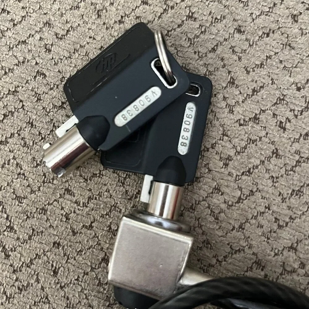 HP Kensington Keyed Cable Lock